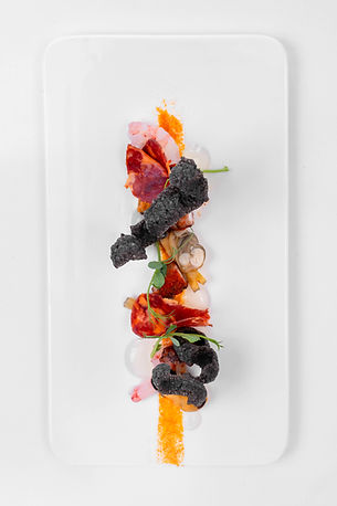 Seasonal plated dish from the one-thirtyone European menu